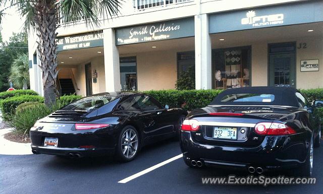 Jaguar XKR spotted in Hilton head, South Carolina