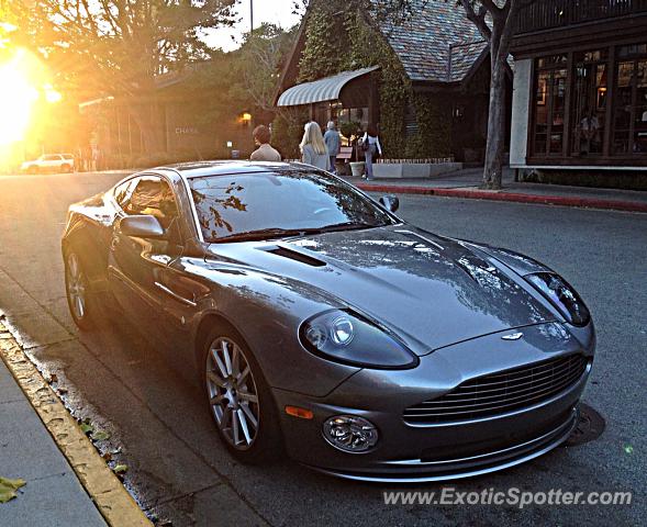 Aston Martin Vanquish spotted in Carmel, California