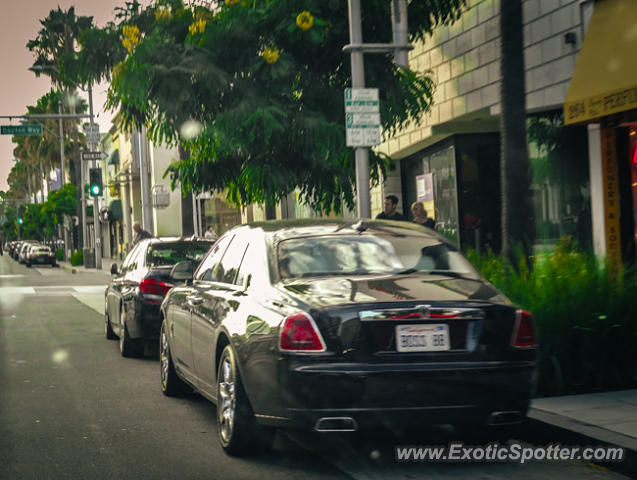 Rolls Royce Phantom spotted in Beverly Hills, California