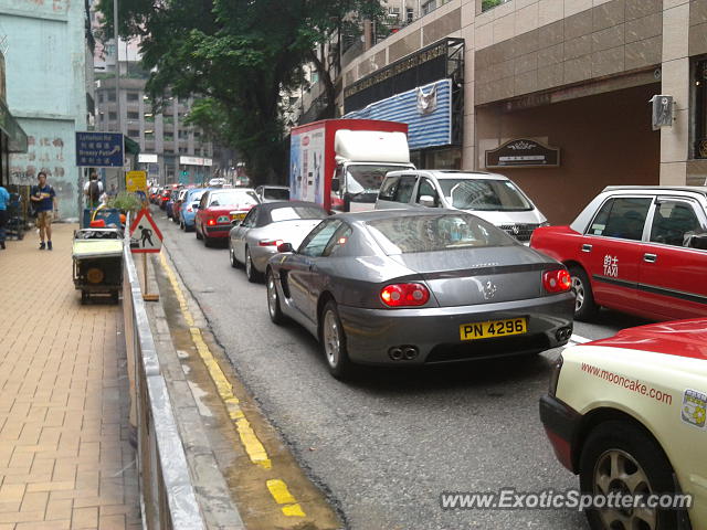 Ferrari 456 spotted in Hong Kong, China