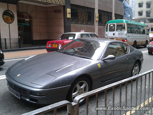 Ferrari 456 spotted in Hong Kong, China