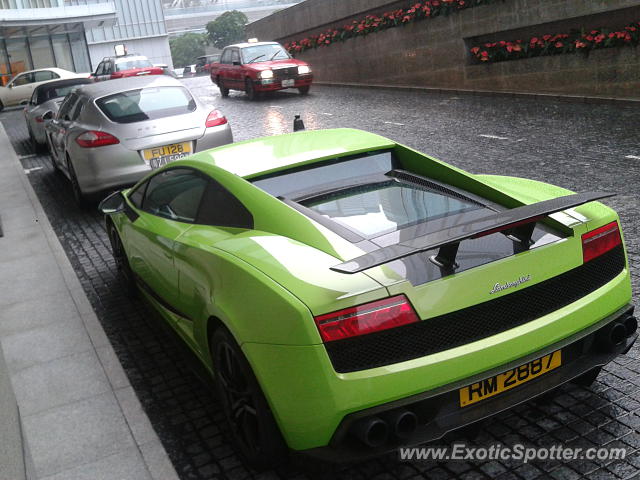 Lamborghini Gallardo spotted in Hong Kong, China