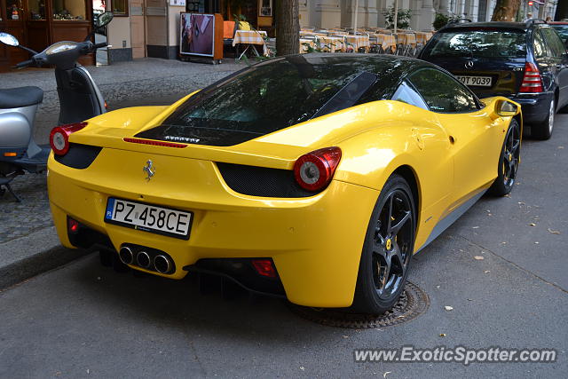 Ferrari 458 Italia spotted in Berlin, Germany