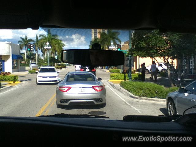 Maserati GranTurismo spotted in Destin, Florida
