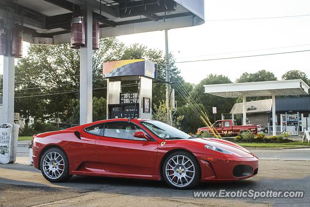 Ferrari F430 spotted in Oneonta, New York