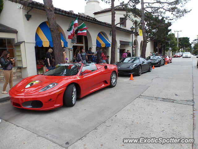 Ferrari F430 spotted in Carmel, California