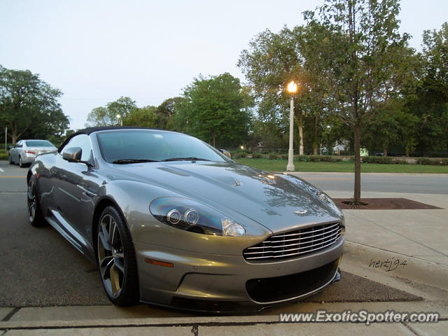 Aston Martin DBS spotted in Lake Forest, Illinois