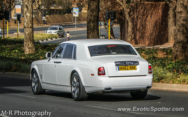 Rolls Royce Phantom spotted in Sandton, South Africa
