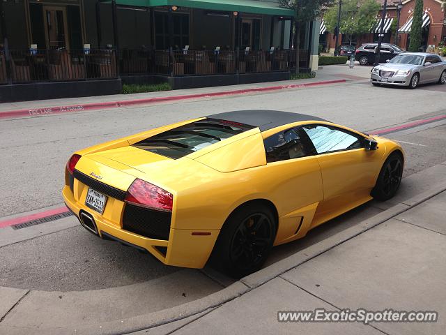 Lamborghini Murcielago spotted in Dallas, Texas
