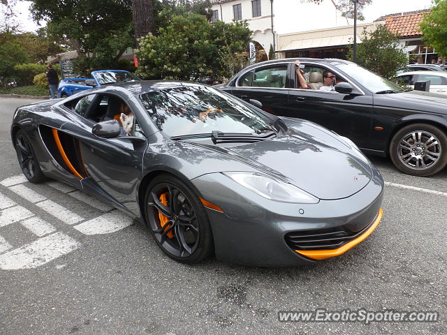 Mclaren MP4-12C spotted in Carmel, California