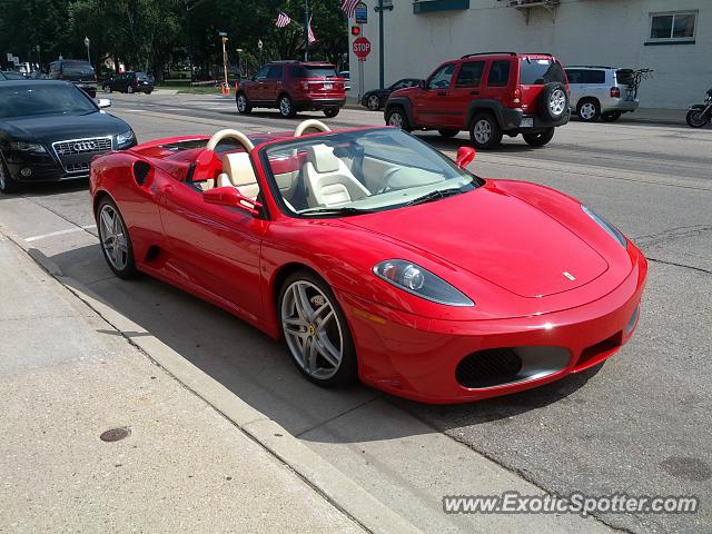 Ferrari F430 spotted in Lake Mills, Wisconsin