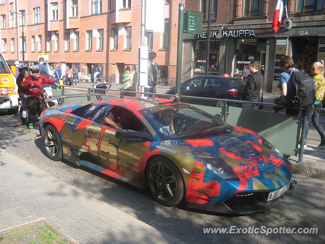 Lamborghini Murcielago spotted in Helsinki, Finland