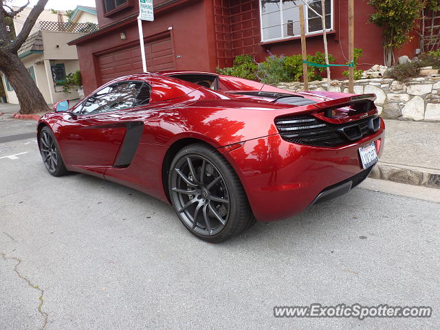 Mclaren MP4-12C spotted in Carmel, California