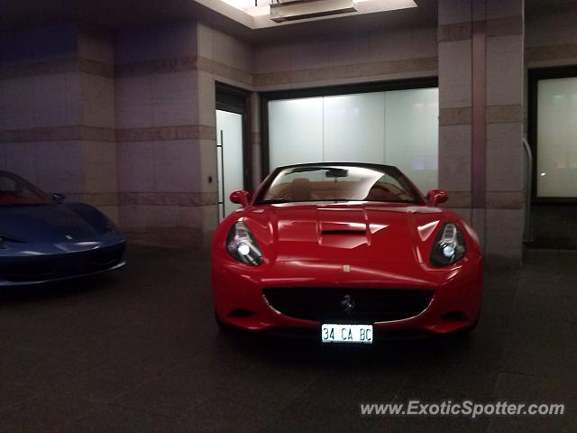 Ferrari California spotted in Toronto, Canada