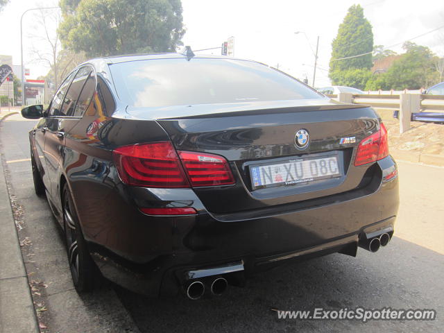 BMW M5 spotted in Sydney, Australia