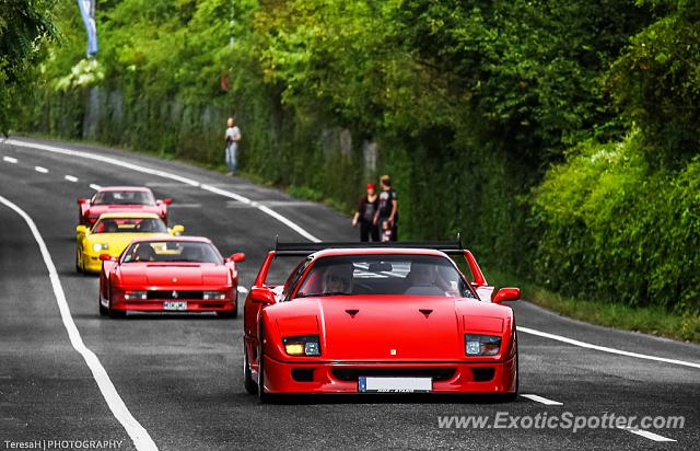 Ferrari F40 spotted in Hockenheim, Germany