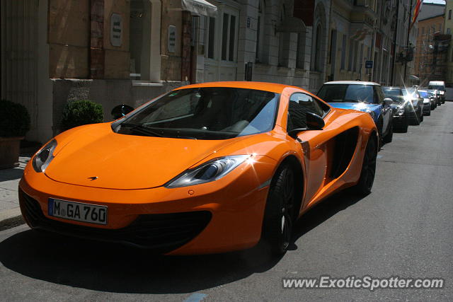 Mclaren MP4-12C spotted in Munich, Germany