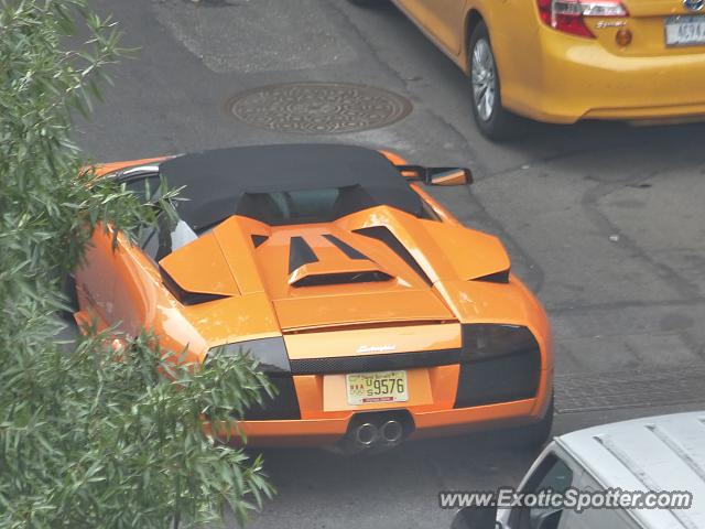Lamborghini Murcielago spotted in New York, New York
