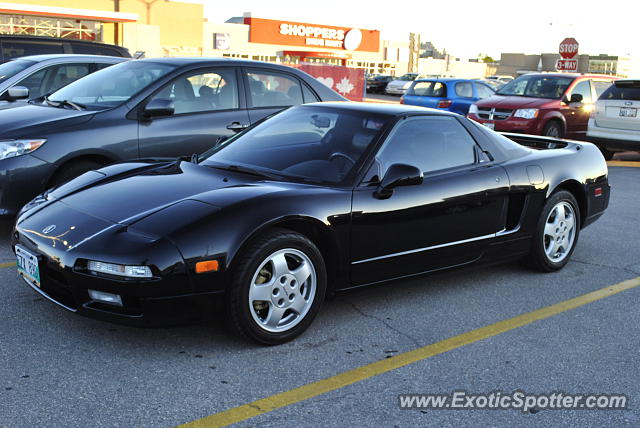Acura NSX spotted in Winnipeg, Canada