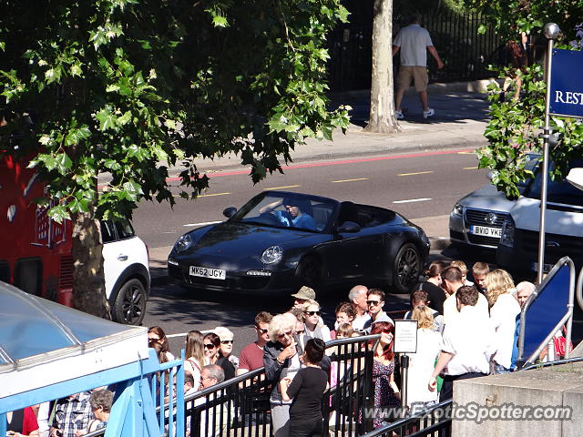 Porsche 911 spotted in London, United Kingdom
