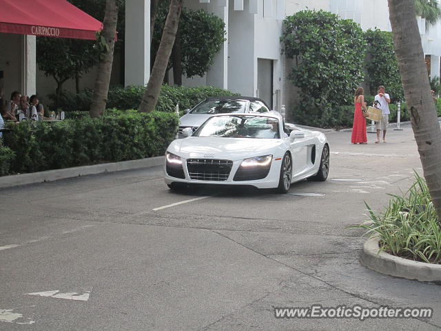 Audi R8 spotted in Miami Beach, Florida