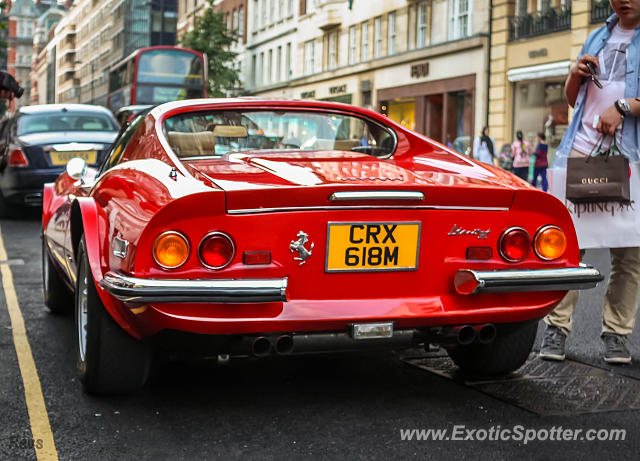 Ferrari 246 Dino spotted in London, United Kingdom