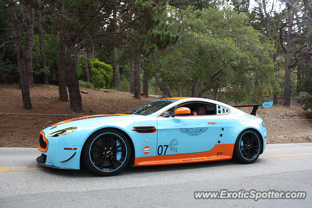 Aston Martin Vantage spotted in Monterey, California