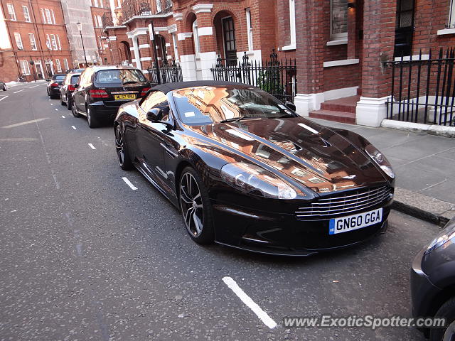 Aston Martin DBS spotted in London, United Kingdom