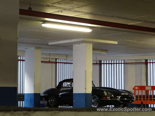Jaguar E-Type spotted in London, United Kingdom