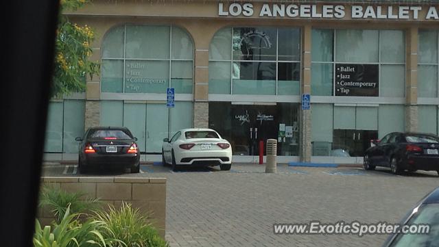 Maserati GranTurismo spotted in Los angeles, California