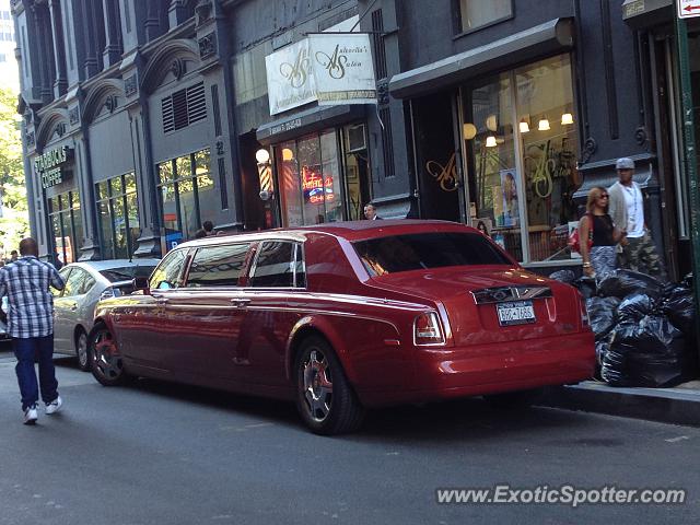 Rolls Royce Phantom spotted in New York, New York