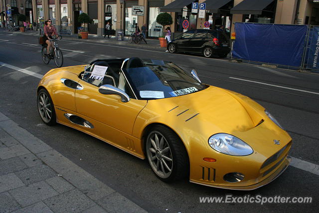 Spyker C8 spotted in Munich, Germany