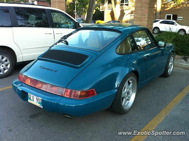 Porsche 911 spotted in Winnipeg, Canada