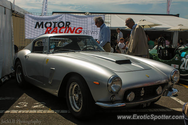 Ferrari 250 spotted in Silverstone, United Kingdom