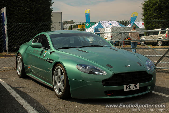 Aston Martin Vantage spotted in Silverstone, United Kingdom