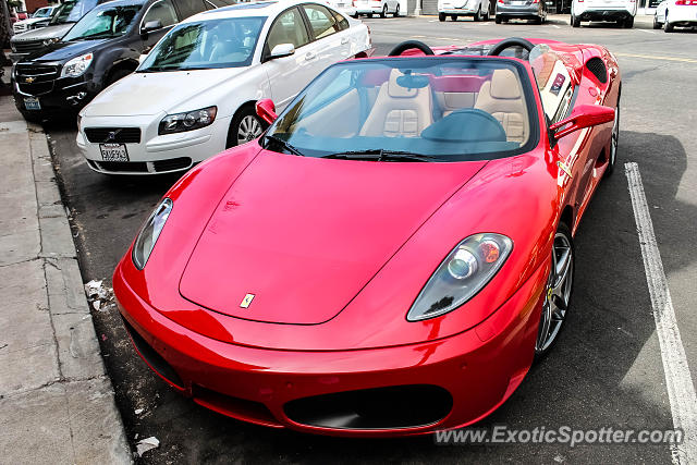 Ferrari F430 spotted in La Jolla, California