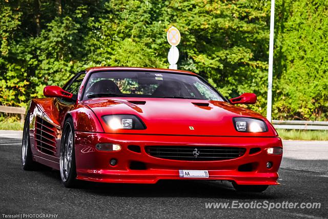 Ferrari Testarossa spotted in Hockenheim, Germany