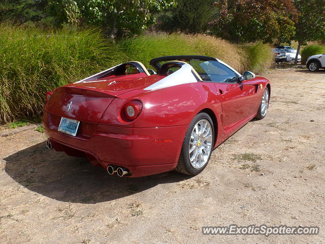 Ferrari 599GTO spotted in Carmel Valley, California