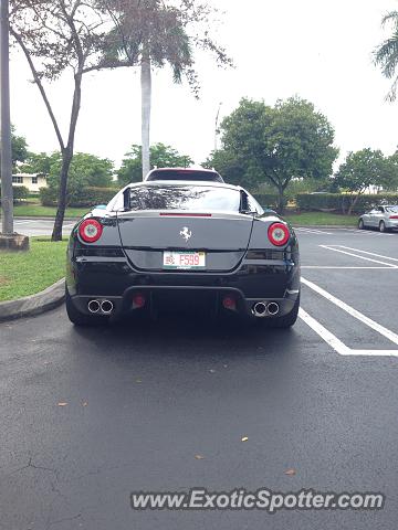 Ferrari 599GTB spotted in Coral Springs, Florida