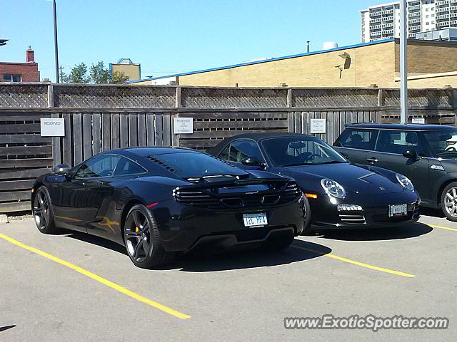 Mclaren MP4-12C spotted in Toronto, Canada