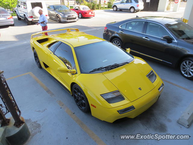 Lamborghini Diablo spotted in Walnut, California
