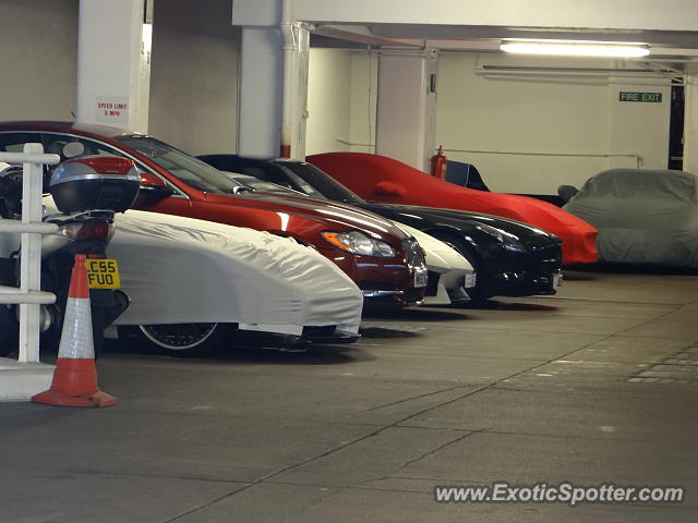 Mercedes SLR spotted in London, United Kingdom