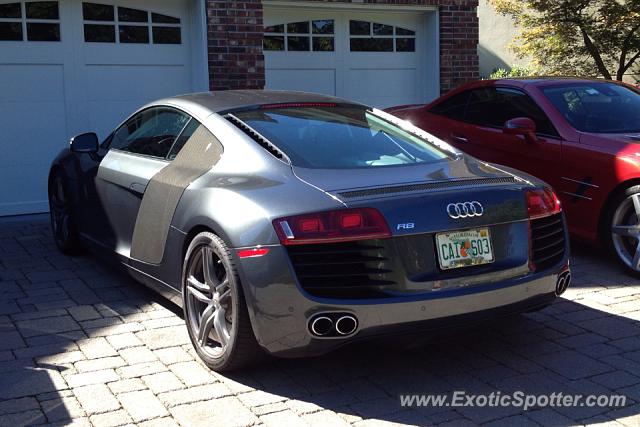 Audi R8 spotted in Old Tappan, New Jersey