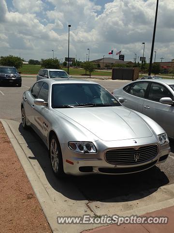 Maserati Quattroporte spotted in Bastrop, Texas