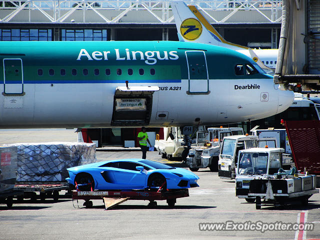 Lamborghini Aventador spotted in Nice, France
