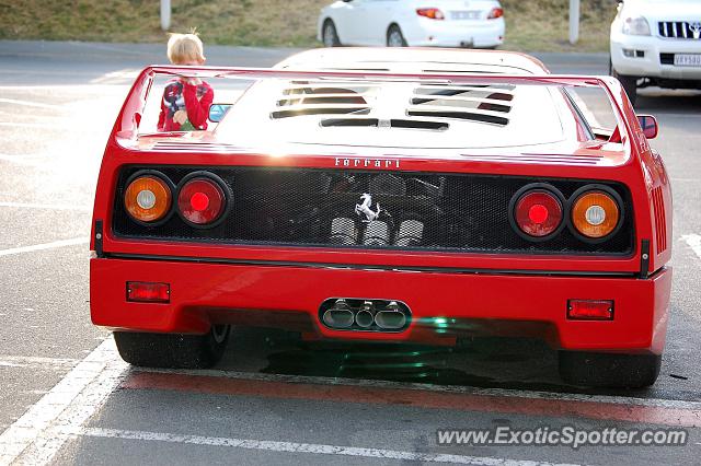 Ferrari F40 spotted in Johannesburg, South Africa