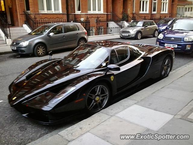 Ferrari Enzo spotted in London, United Kingdom