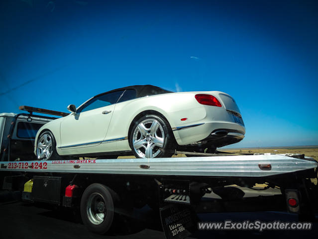 Bentley Continental spotted in I-5 Freeway, California