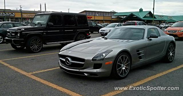 Mercedes SLS AMG spotted in Montreal, Canada
