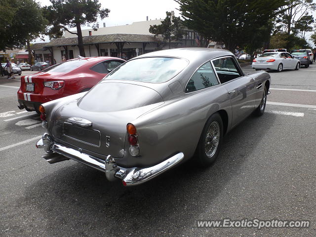 Aston Martin DB5 spotted in Carmel, California